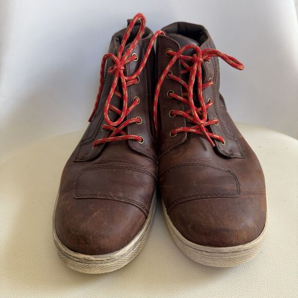 Harley Davidson Mens Bateman Ankle Pro Leather Riding Boots Shoes Size 11.5 main image 4